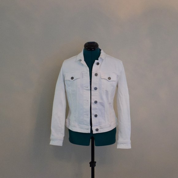 PAIGE White Denim Vermont Jacket Sz S NWOT - Picture 7 of 7